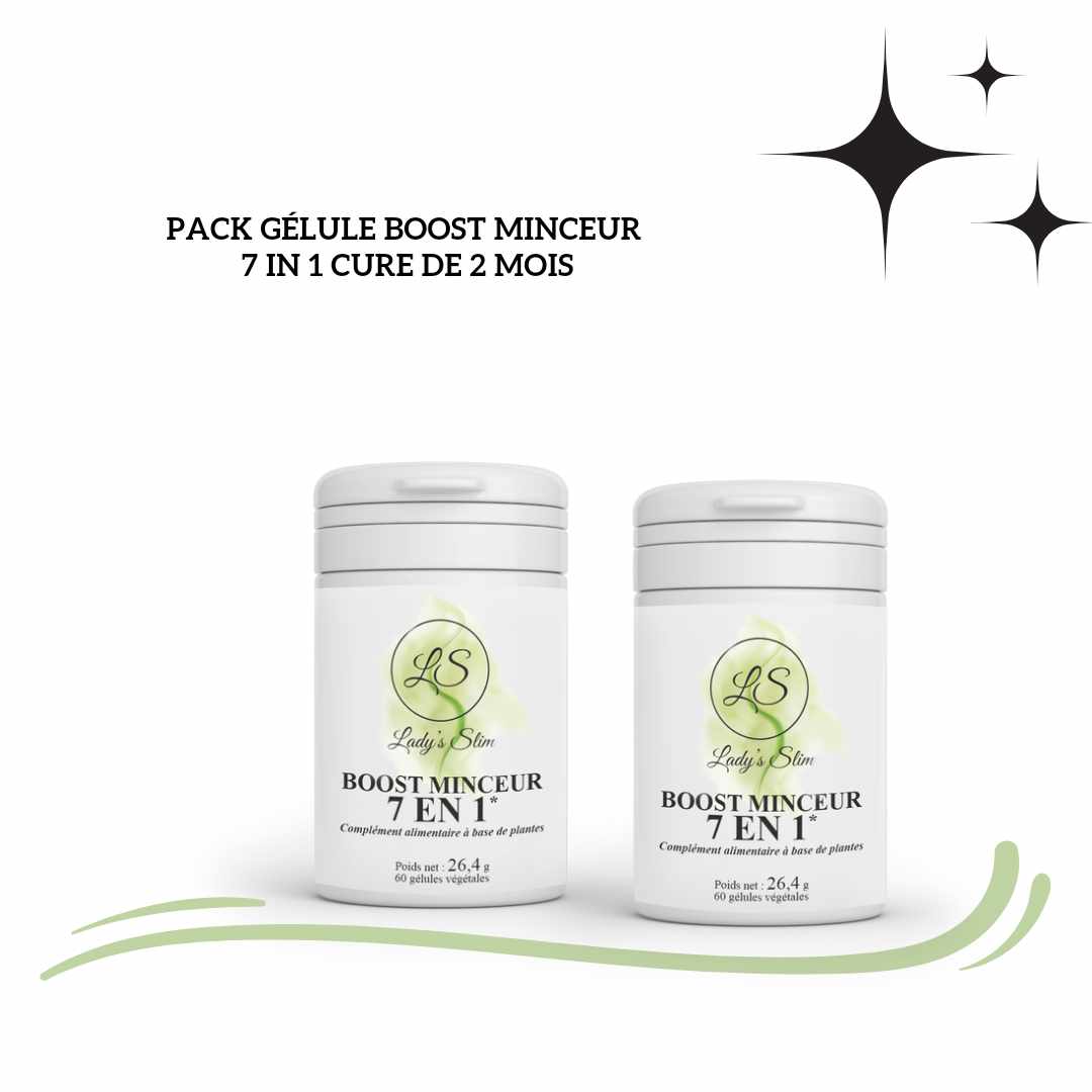 GELULE BOOST MINCEUR 7 IN 1 CURE 2 MOIS 