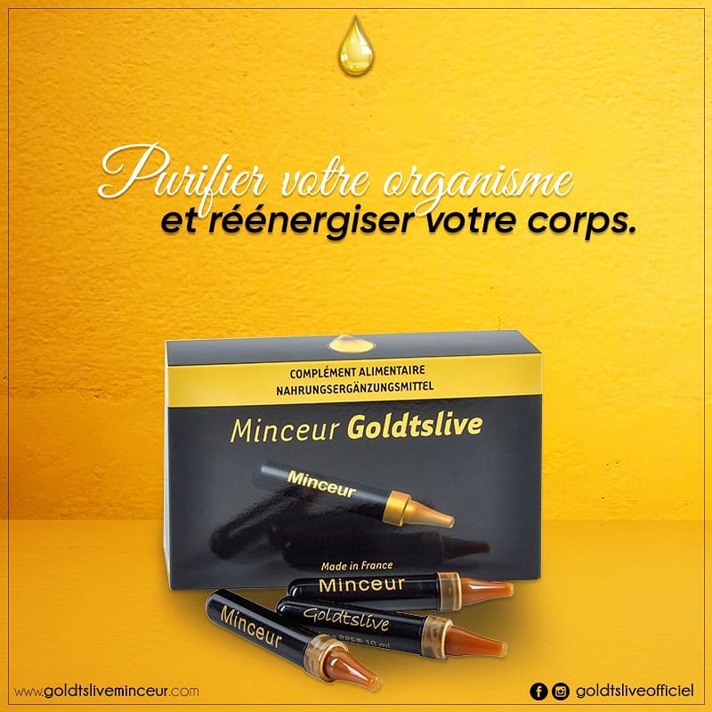 Boisson Detox Minceur - Cure GOLDTSLIVE 1 Mois Boisson Detox Minceur - Cure GOLDTSLIVE 1 Mois